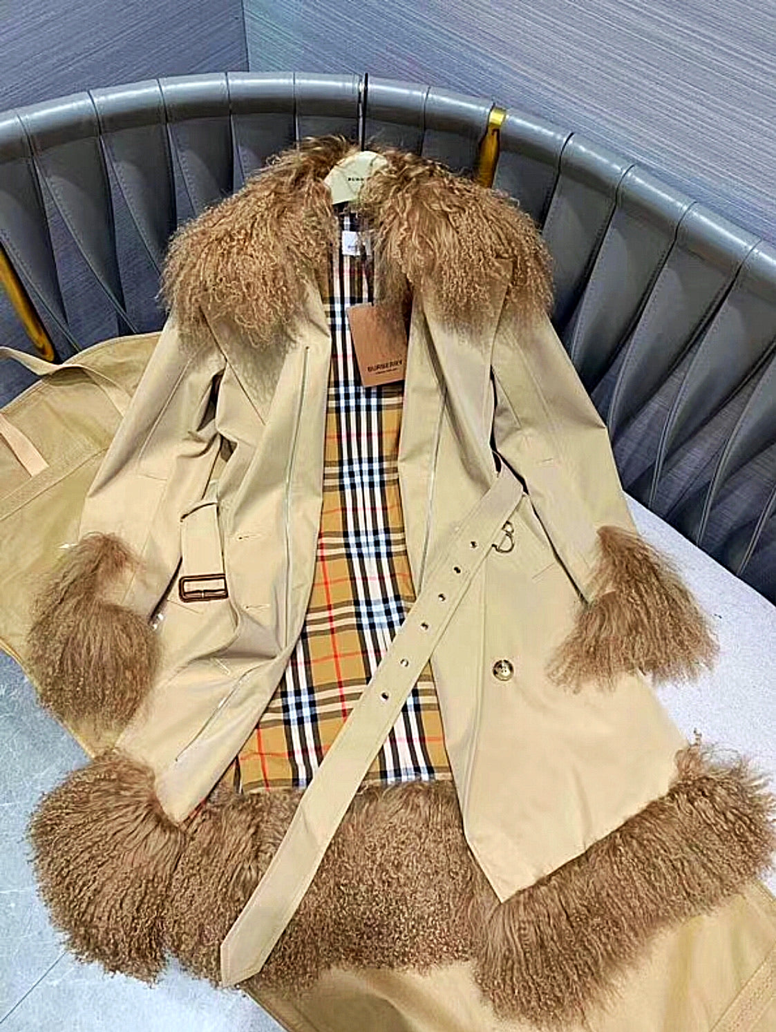burberry inspired coat
