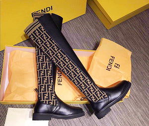 fendi flat boots