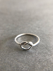 thin sterling silver rings