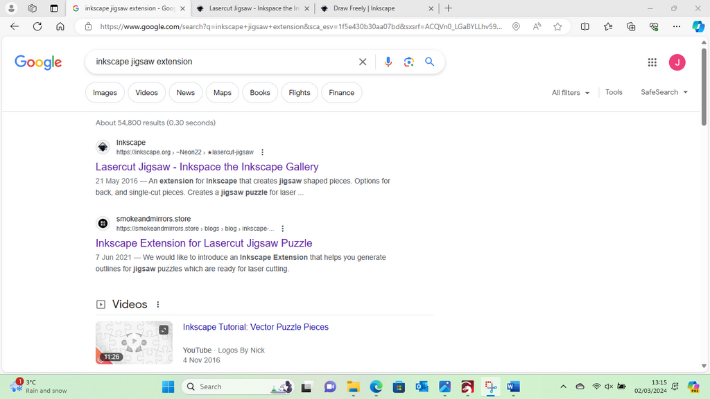 Google-search-for-inkscape-extension