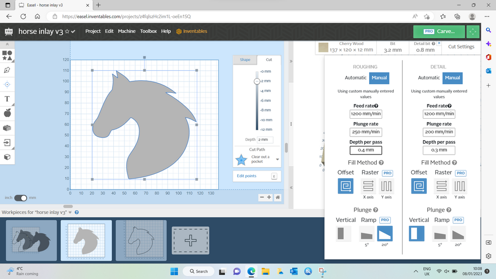 Cut-settings-check-for-roughing