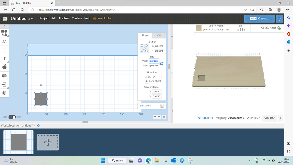 On-shape-menu-adjust-size-and-position