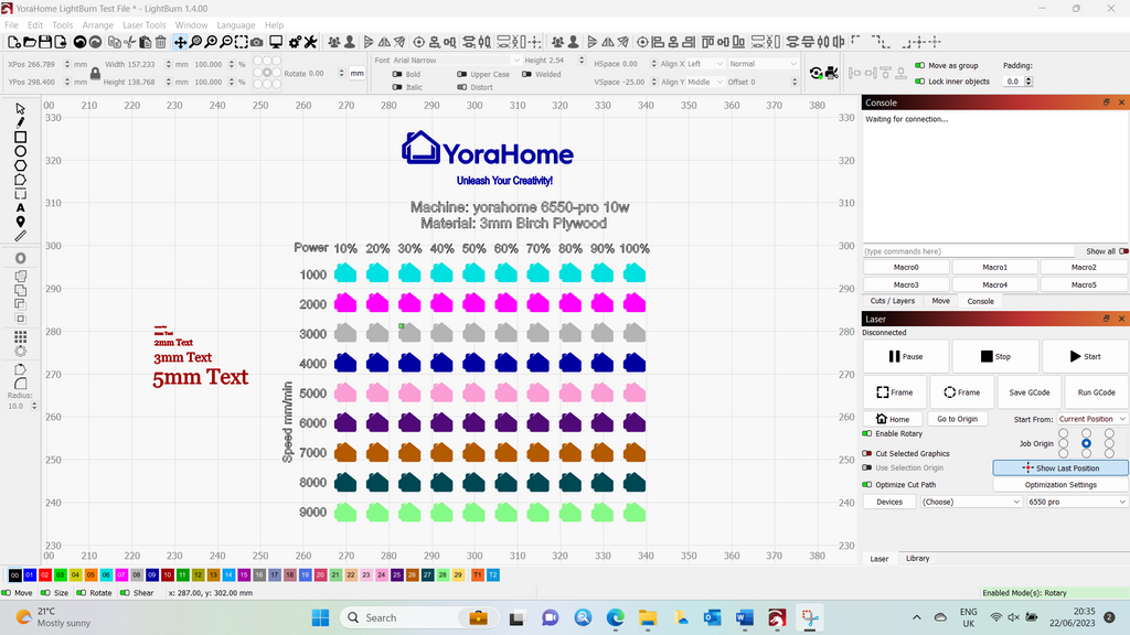 YoraHome-Lightburn-Test-File