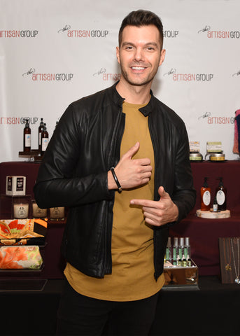 AJ Gibson at 2018 GBK Celebrity Gifting Honoring the Golden Globes.