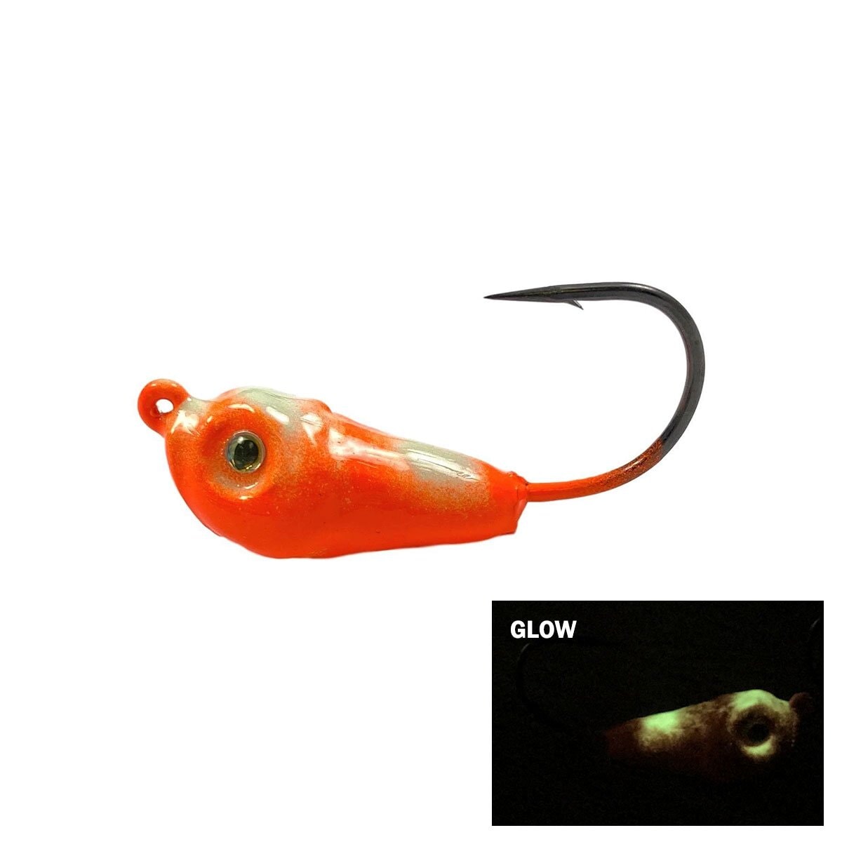 KEITECH Fishing Tungsten SUPER ROUND Jig Head Hook size #2/0