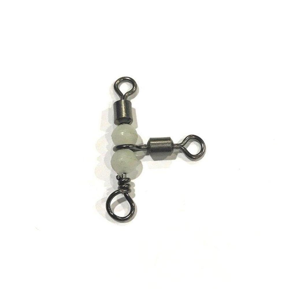 Thundermist Lures PS-T3-20 T-Turn 3 Way Swivel, Extra Small - 20 lbs