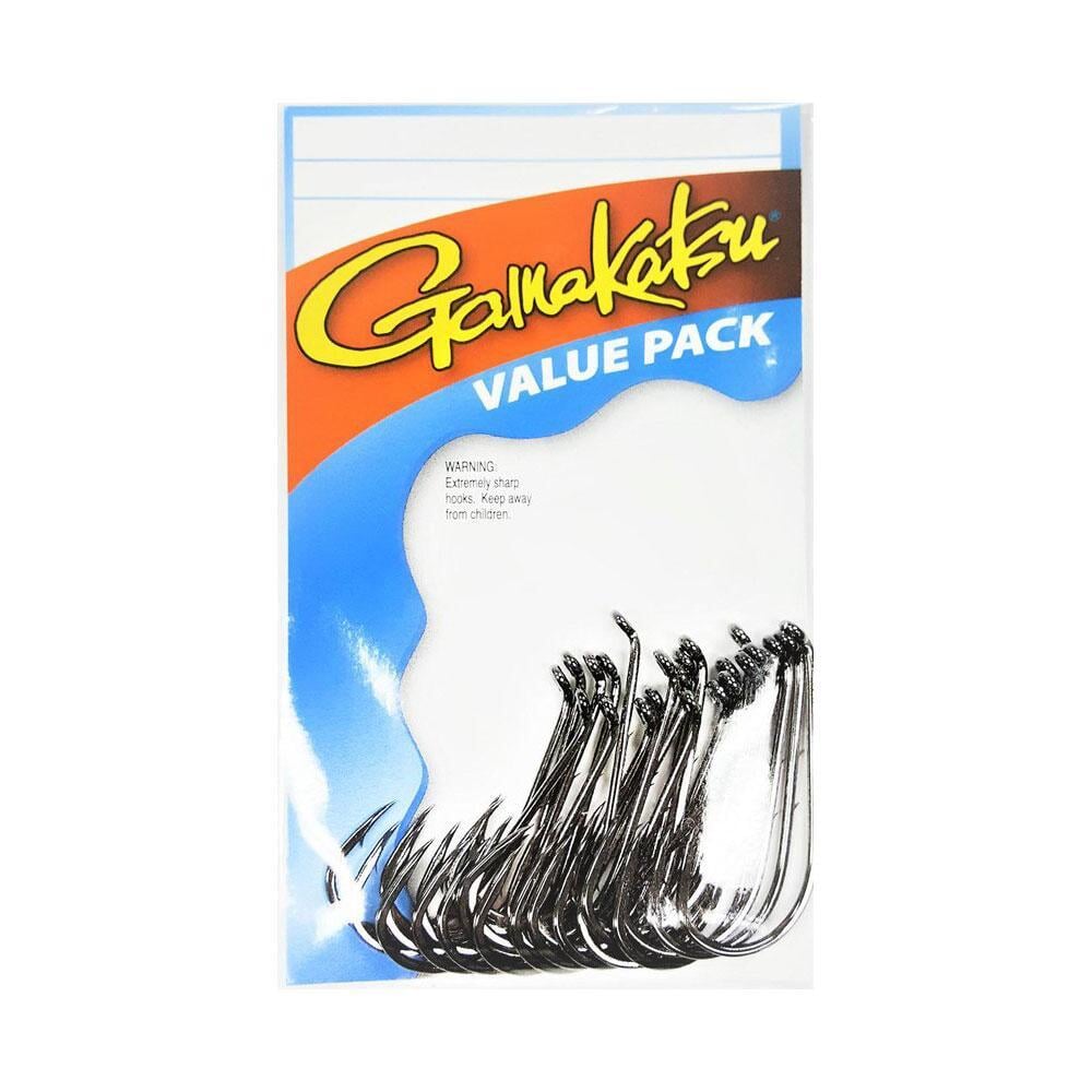 Gamakatsu Superline Spring Lock Weighted Worm Hooks 4Pcs/Pck