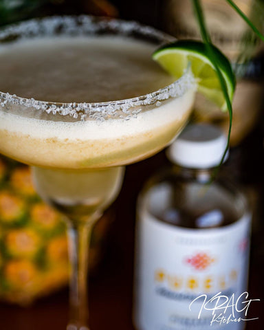 Coconut Pineapple Tropical Cocktail