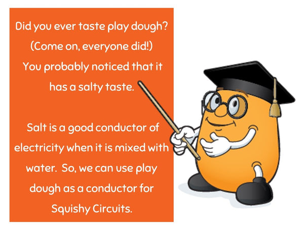 Play Dough Tastes Salty