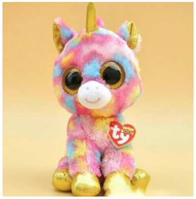 small unicorn plush