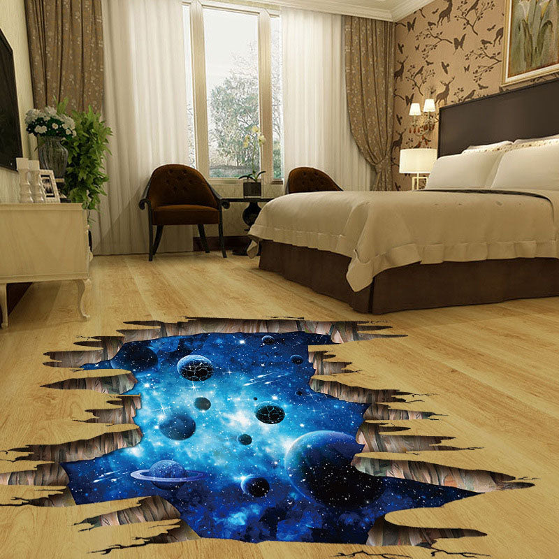 Space Planet Wall Sticker Wanted Com