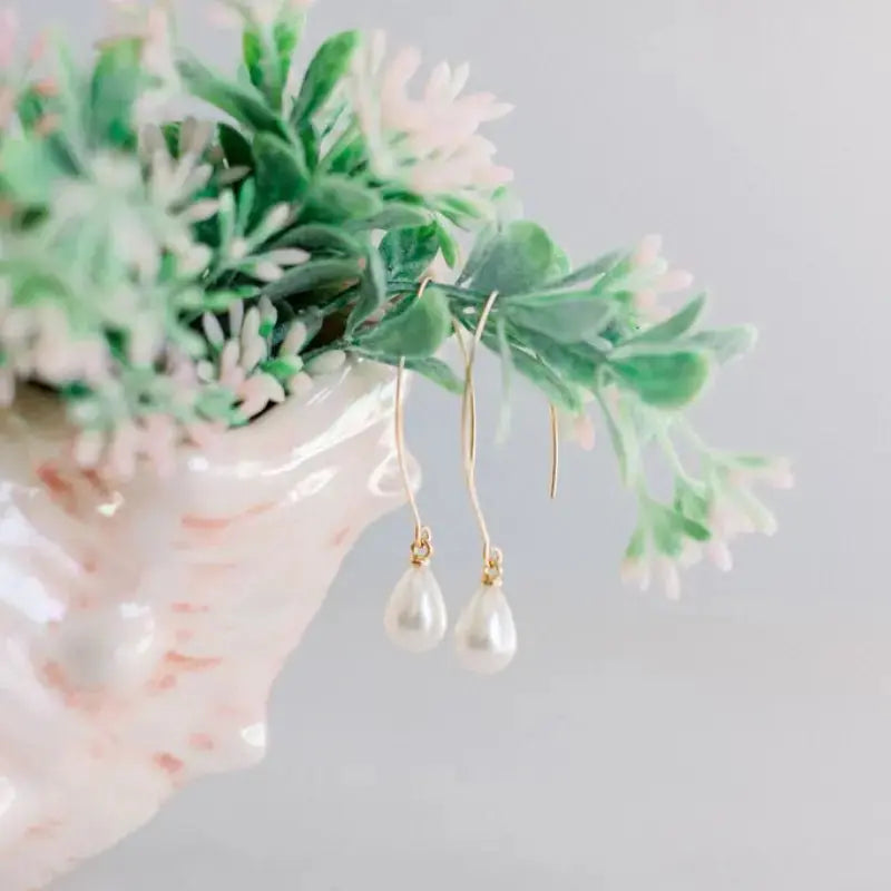 Pearl Drop Earrings - Mystic Soul Jewelry