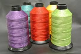 Lemon Upholstery Thread, High Spec Bonded Nylon B69, 4oz. Spool