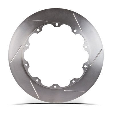 StopTech Replacement Left Zinc Slotted 345x28mm BBK Aero Rotor & Hardware