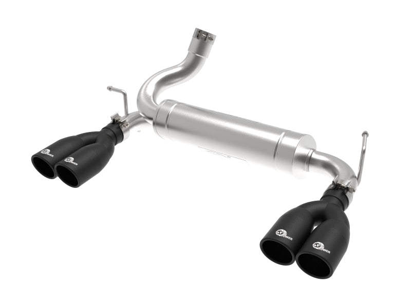 aFe Vulcan Series  304 SS Axle-Back Exhaust Black 07-18 Jeep Wran –  AutoTalent