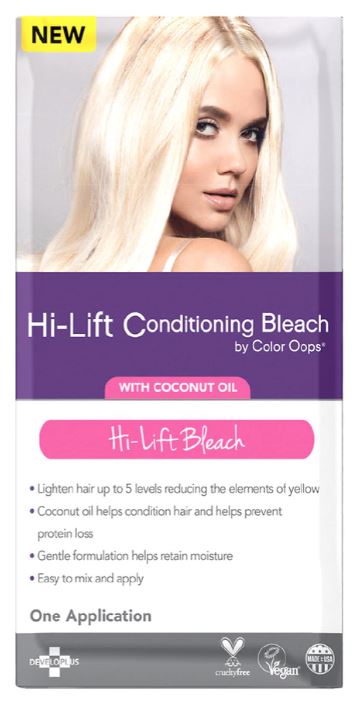 hi lift conditioning bleach by color oops