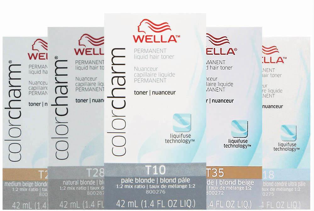 6. Wella Color Charm Permanent Liquid Hair Color, 1N/2N Black - wide 6