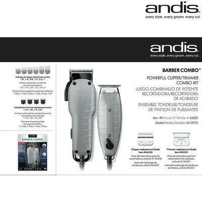 andis barber combo clipper & trimmer