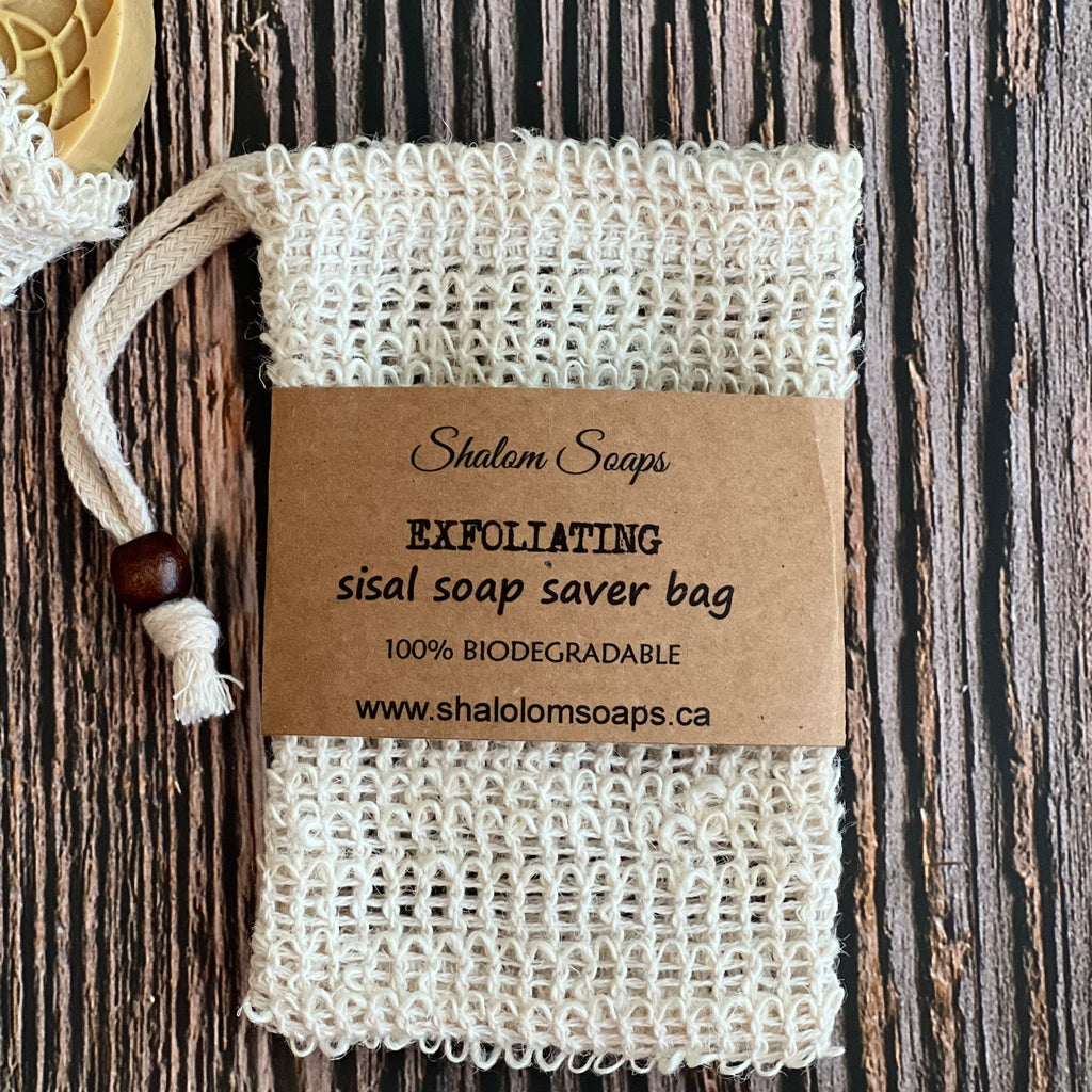 Exfoliating - Sisal Soap Saver Bag