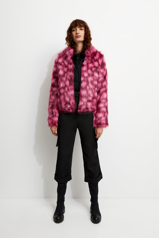 Shop Women's Pink Faux Fur Jackets & Coats Online | Unreal Fur AU