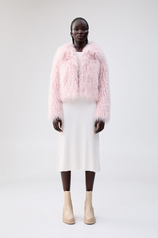 Zara, Jackets & Coats, Extra Long Faux Fur Coat