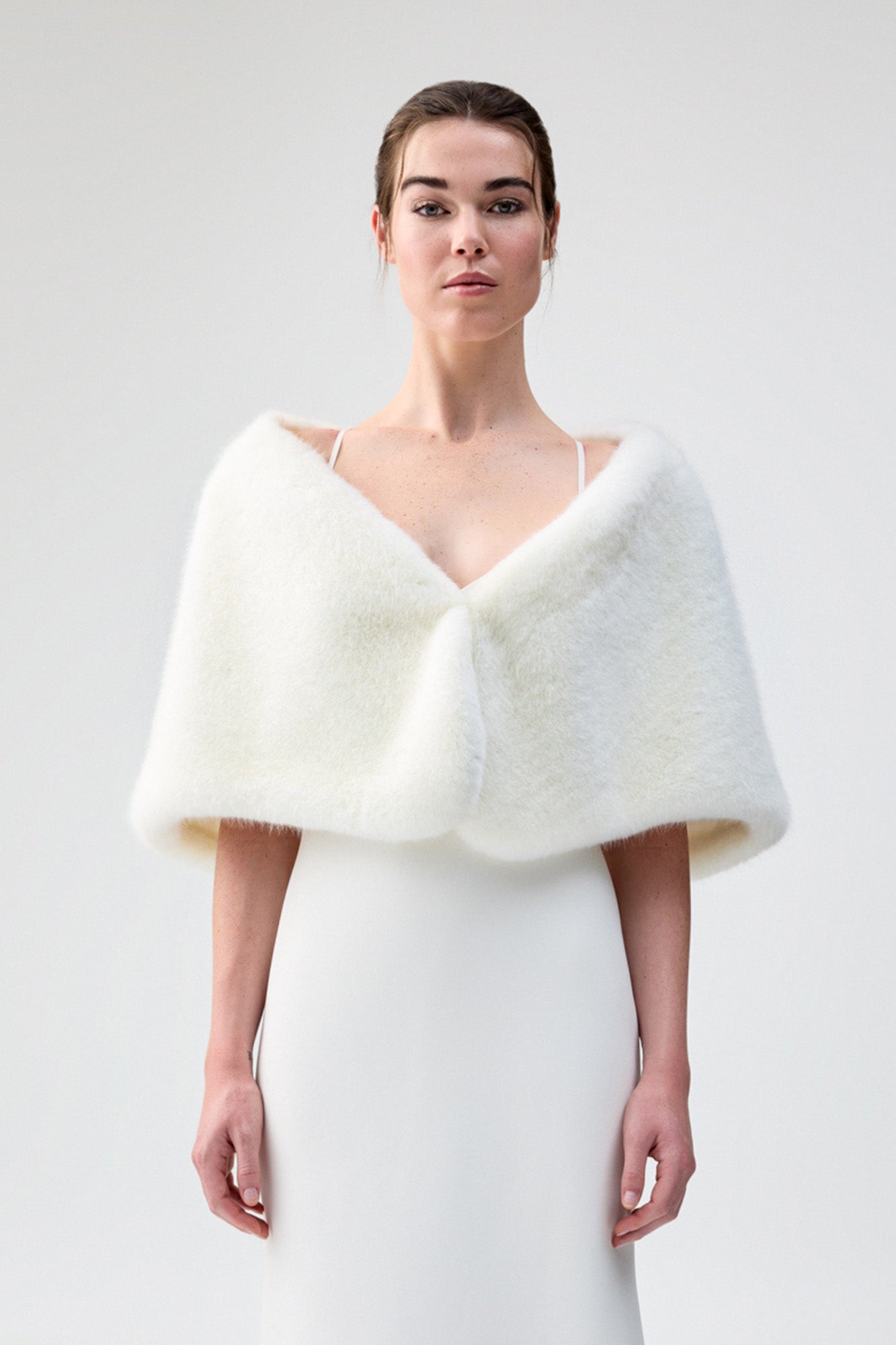 Yasmine Wrap in Blanc