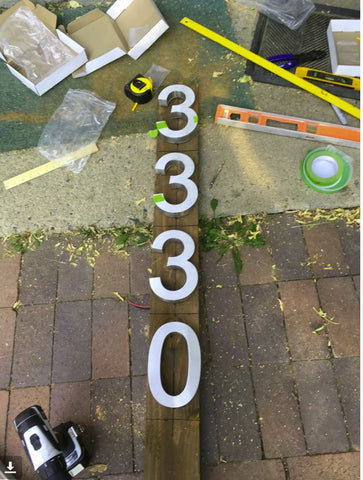 JELSCO LED house numbers