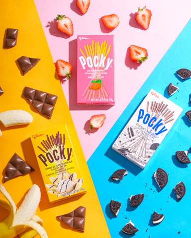 Pocky Biscuit Sticks Hmart Cookies Cream Creme Strawberry Chocoalte