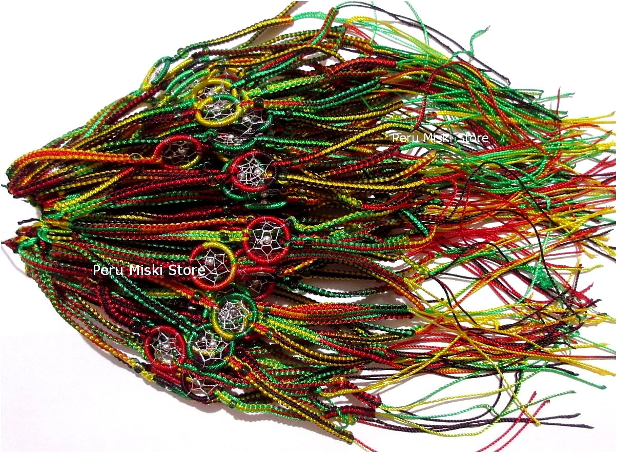 Rasta Friendship Bracelets Dreamcatchers