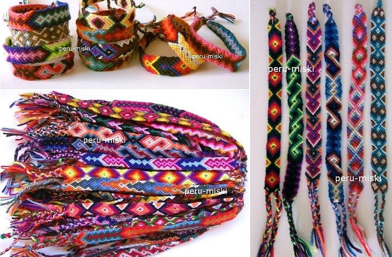 Friendship Bracelets from Cusco, Cuzco, Wool