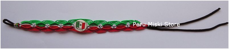 Mexico Flag Friendship Bracelets