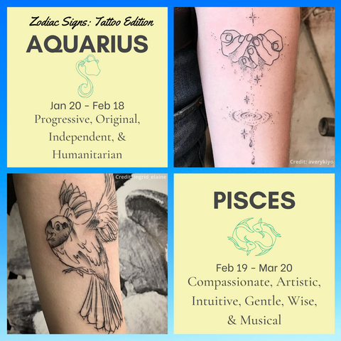 Zodiac Signs: Tattoo Edition | Master Pierce