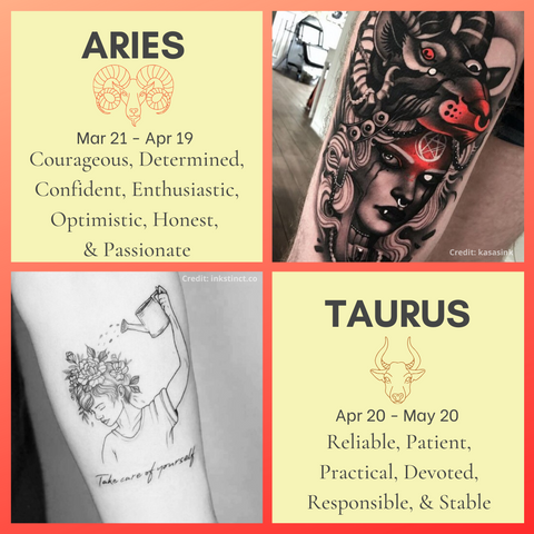 Zodiac Signs: Tattoo Edition | Master Pierce