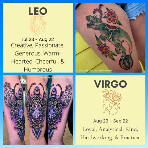 Creative Tattoo Ideas According To Your Zodiac Sign  INK ME TORONTO
