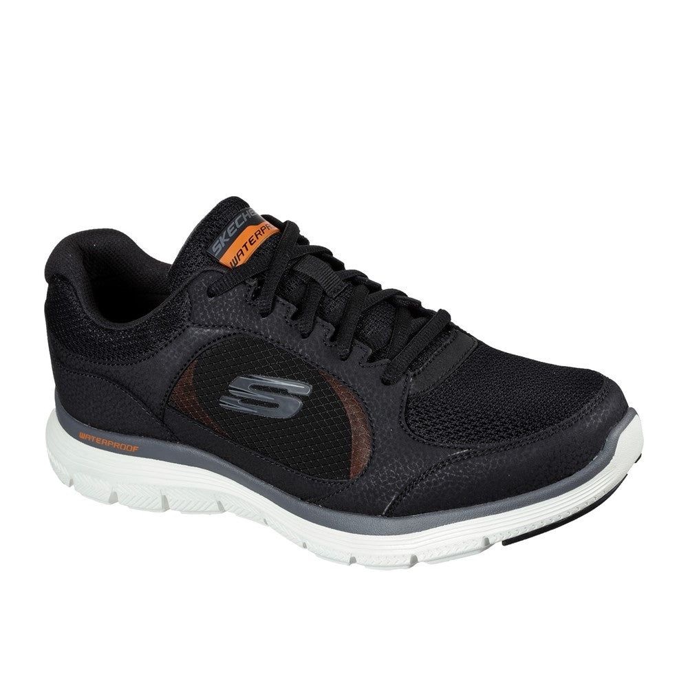 Skechers piers sport on sale mens trainers black