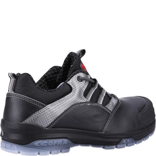 Unisex Cofra Caravaggio S3 SRC Safety Trainer Black | Brantano