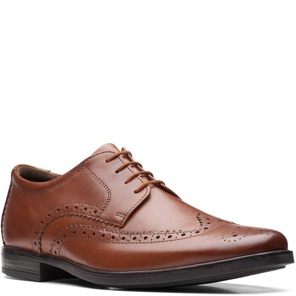 Clarks mens clearance smart shoes