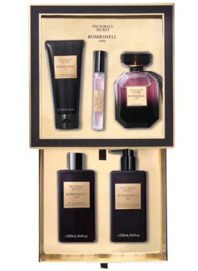 Victoria's Secret Bombshell Oud Eau De Parfum 5-Pcs Set – Eaudeluxe