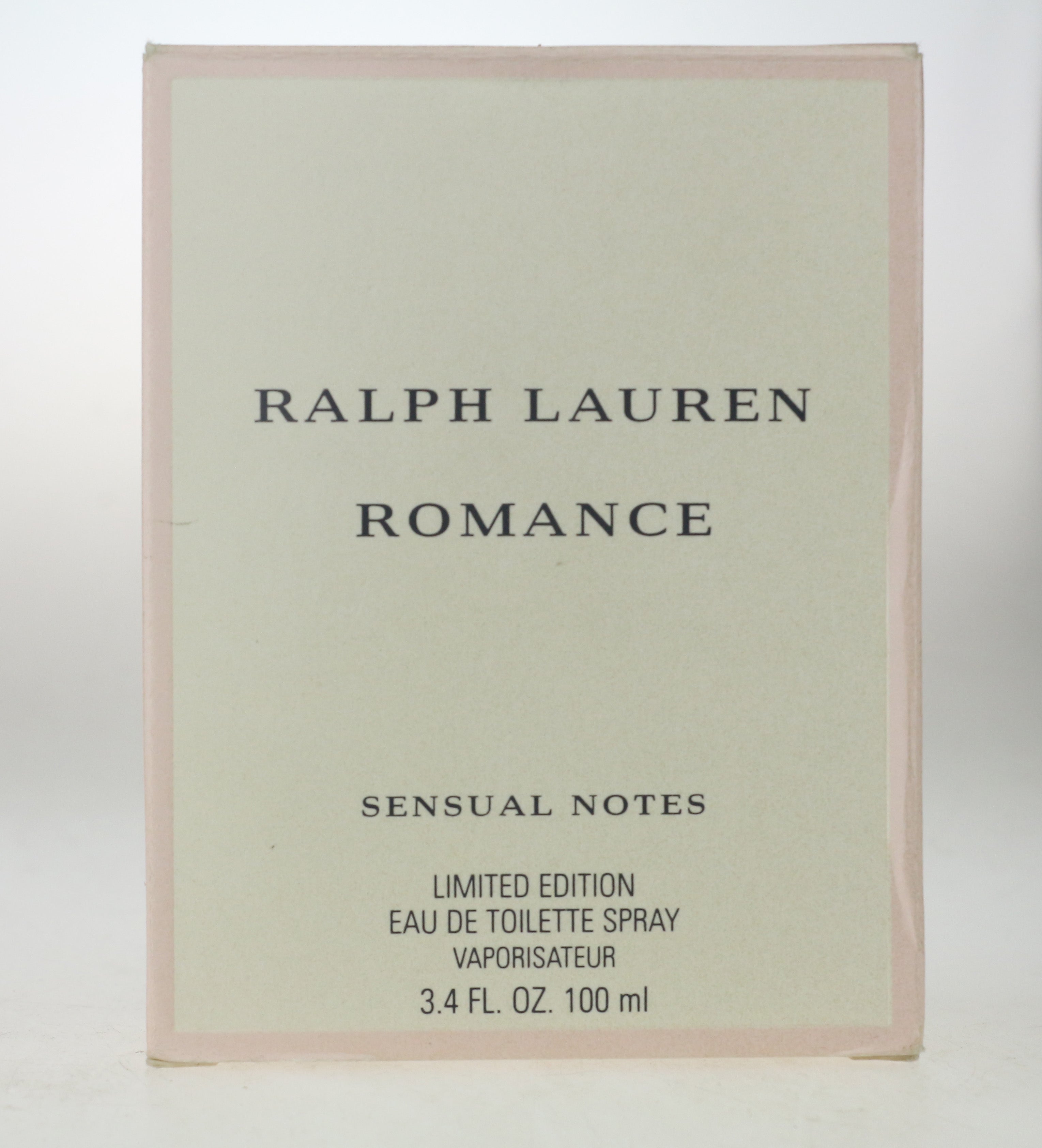 Ralph Lauren Romance Sensual Notes Eau De Toilette 100 ml
