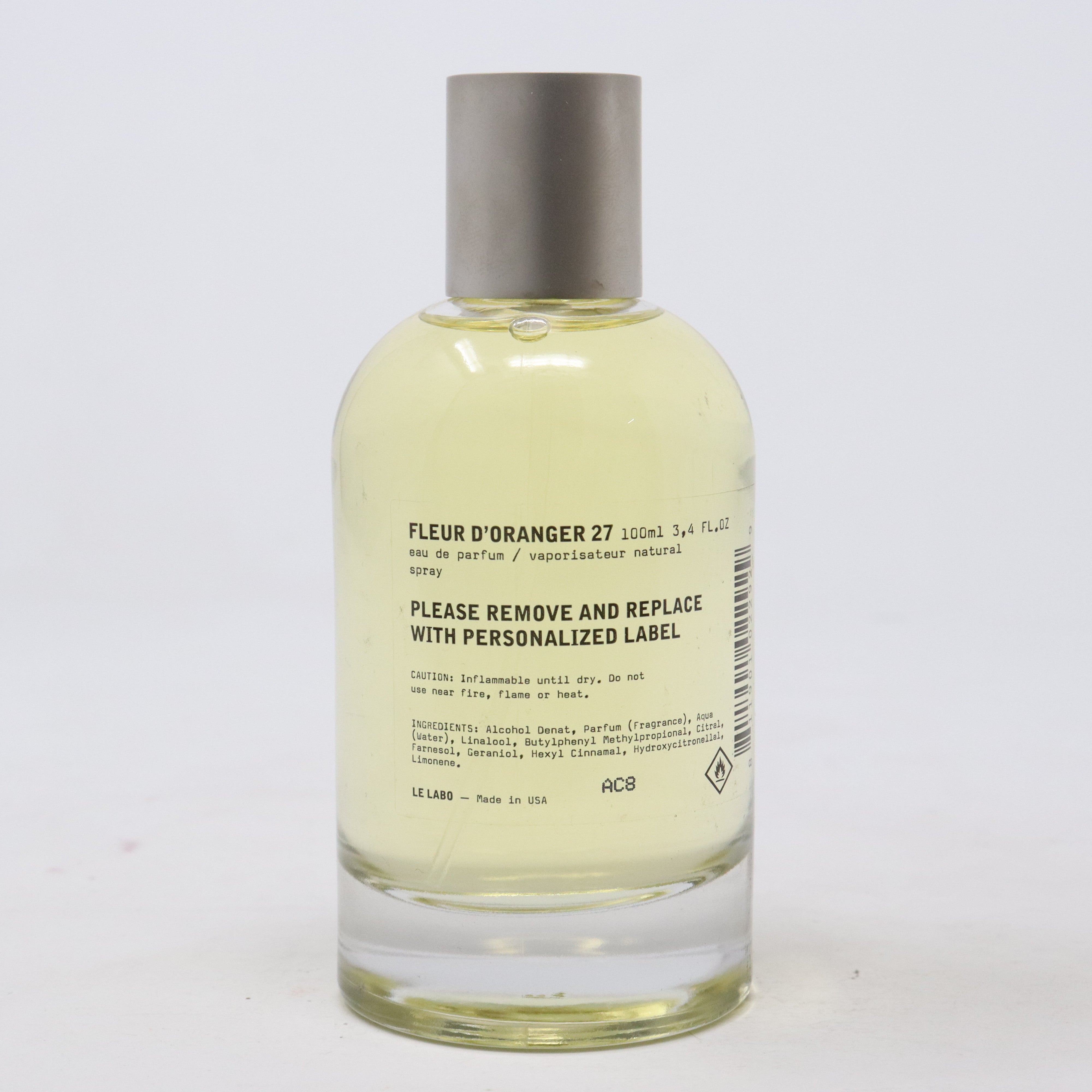 Fleur D'oranger 27 by Le Labo Eau De Parfum As Shown In Pic 3.4oz Spray New