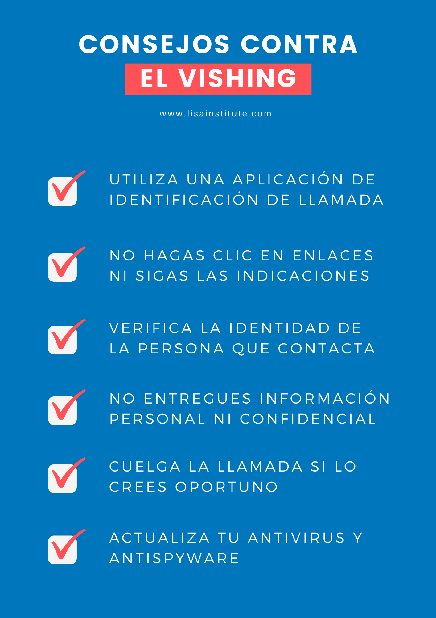 6 consejos para evitar ser víctima del Vishing