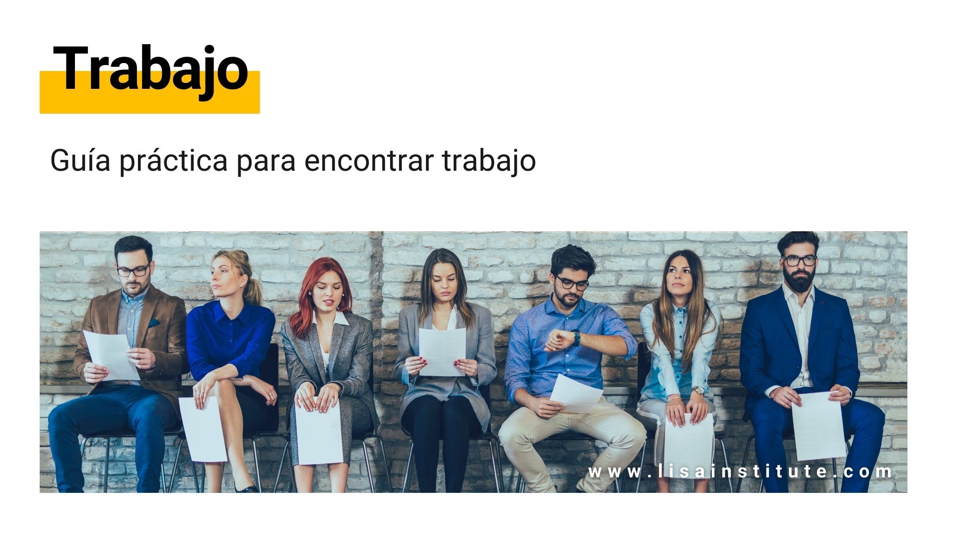 Guía práctica para encontrar trabajo - LISA Institute