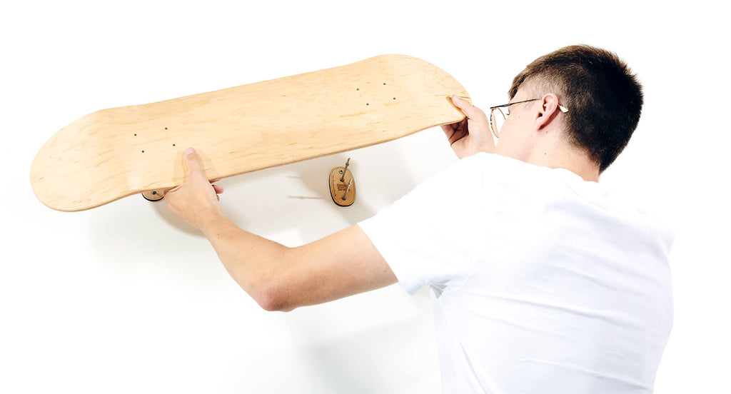 skateboard wall hanging, how to hang a skateboard on the wall