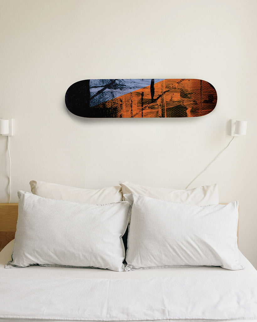 how to hang skateboard on wall, skateboard wall mount