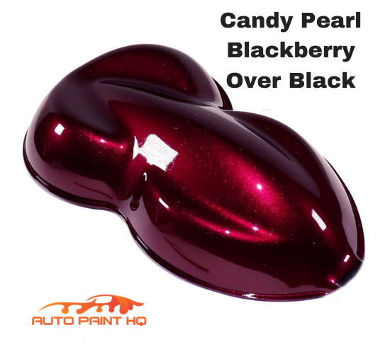 Handel Bekwaam koppeling Candy Pearl Blackberry over Black Base Complete Gallon Kit – Auto Paint HQ