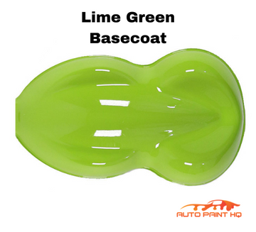 Lime Green Basecoat With Reducer Gallon (Basecoat Only) Car Auto Paint Kit