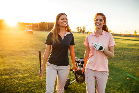 Women Wearing Country Club Attire at a Country Club
