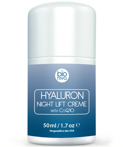 Bioniva Bionura Hyaluron Night Lift Creme CoQ10 Anti-Aging Cream