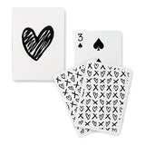 Black Heart Playing Cards