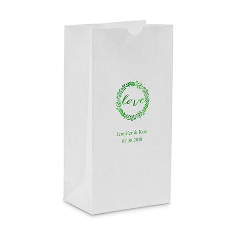 Love Wreath Self Standing Paper Bag